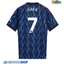Maglie da calcio Arsenal Bukayo Saka #7 Seconda Maglia 2025-26 Manica Corta